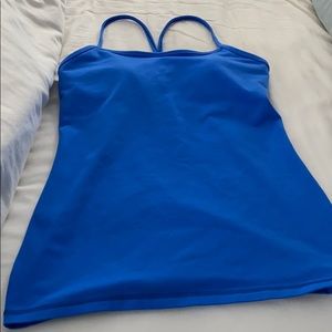 Lululemon tank with built in bra